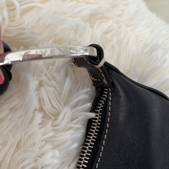 Givenchy Rebel Soft Hobo black braided bag satchel - Picture 6 of 17